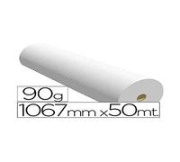Carta da riprografia per plotter 1067 mmx50 mt 90 gr stampa ink-jet