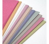 Carta da zucchero riciclata formato A2, 20 fogli grandi in 10 colori assortiti, ideali per progetti artistici e artigianali, disegno, pittura e album di ritagli. Dimensioni foglio 60 x 42 cm