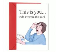 Carta d'auguri divertente / carta per la sorella / per lui o per lei / carta creativa / carta d'amore / soltanto perché / carta divertente di San Valentino con busta, Natale Tagli UnicaLettereCarta te