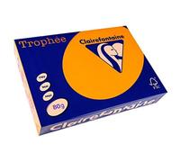 Carta decorativa Clairefontaine 2978C A4 80 g/m² 500 fogli Arancione Fluo