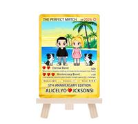 Carta decorativa personalizzata regalo per lui e le sue coppie Carta da gioco personalizzata ricordo perfetto per marito, moglie, coppia, stile di gioco di carta personalizzato, personaggio dei