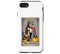 Carta dei tarocchi del gatto L'imperatore amante dei gatti divertente gatto Custodia per iPhone SE (2020) / 7 / 8