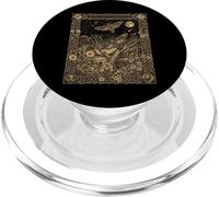 Carta dei tarocchi della costellazione del falco celeste gotico occulto PopSockets PopGrip per MagSafe