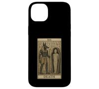 Carta dei Tarocchi della Morte Anubi Mummia Antico Egitto Custodia per iPhone 14 Plus