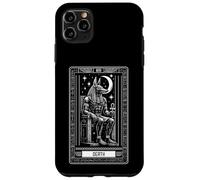 Carta dei tarocchi della morte celeste Geroglifici Anubi egiziano Custodia per iPhone 11 Pro Max