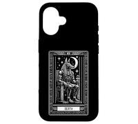 Carta dei tarocchi della morte celeste Geroglifici Anubi egiziano Custodia per iPhone 16