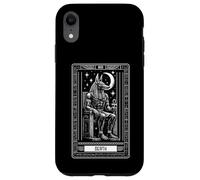 Carta dei tarocchi della morte celeste Geroglifici Anubi egiziano Custodia per iPhone XR