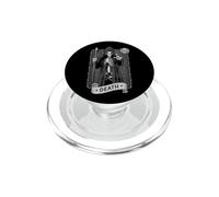 Carta dei Tarocchi della Morte Occulta Oscuro Tristo Mietitore Astrologia PopSockets PopGrip per MagSafe