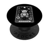 Carta dei tarocchi dell'ago della medicina cinese dell'agopuntura agopuntura PopSockets PopGrip Adesivo