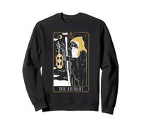 Carta dei Tarocchi Eremita Grim Mietitore Occulto Felpa