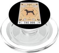 Carta dei Tarocchi Il Cane Jack Terrier Spazio Celeste PopSockets PopGrip per MagSafe