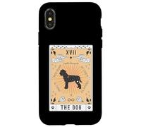 Carta dei Tarocchi Il Cane Lagotto Romagnolo Spazio Celeste Custodia per iPhone X/XS