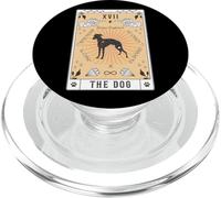 Carta dei Tarocchi Il Cane Levriero di Rampur Spazio Celeste PopSockets PopGrip per MagSafe