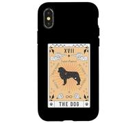 Carta dei Tarocchi Il Cane Pastore inglese Spazio Celeste Custodia per iPhone X/XS