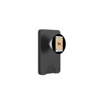 Carta dei Tarocchi Il Cane Segugio leopardo Spazio Celeste PopSockets PopWallet per MagSafe