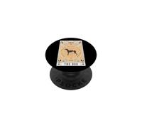 Carta dei Tarocchi Il Cane Segugio Vanjari Spazio Celeste PopSockets PopGrip Adesivo