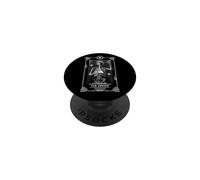 Carta dei Tarocchi Il Gamer Gaming Astrologia Scheletro PopSockets PopGrip Adesivo