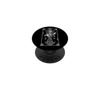 Carta dei Tarocchi Il Lettore Scheletro Astrologia Libro PopSockets PopGrip Adesivo