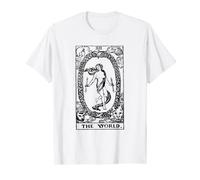 Carta dei Tarocchi : Il Mondo | Tarocchi Maglietta