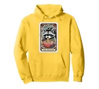 Carta dei tarocchi Il procione giapponese Ramen Noodles Raccoon Felpa con Cappuccio