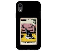 Carta dei Tarocchi L'imperatrice Cat On Robot Aspirapolvere Divertente Gatto Custodia per iPhone XR