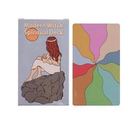 Carta dei tarocchi, Oracle Cards, opere d'arte vibranti multiuso tema mistico protezione attività sociale intrattenimento divertente, mazzo per intrattenimento per feste in club, 60 pezzi Divinatory