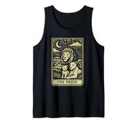 Carta dei tarocchi The Pride Lion Family African Big Five Canotta