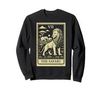 Carta dei tarocchi The Safari Lion Elephant African Big Five Felpa