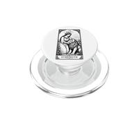 Carta dei Tarocchi Vintage Zodiaco Leone Strega Celeste Astrologia PopSockets PopGrip per MagSafe