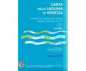 Carta della laguna di Venezia-Plan de la lagune de Venise-Venice lagoon chart. Ediz. multilingue