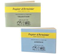 Carta dell'Armenia - Confezione da 2 Libri (1 Tradition + 1 Arménie) | Incenso su carta con aromi naturali e floreali | Papier d'Arménie Tradition Mdalllies D'Or