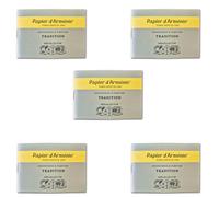 Carta dell'Armenia - Confezione da 5 Libri | Incenso su Carta con Aromi Naturali ed Esotici | Purificazione e Aromaterapia | Papier d'Arménie Original