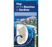 Carta delle spiagge della Sardegna. Ediz. inglese