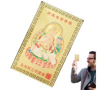 Carta Di Amuleto Tai Nel 2025, Carta Del Feng Shui Tai Nel 2025, Carta Buddista per La Benedizione Della Fortuna, L'Amuleto Di Carta D'Oro Feng Shui In Carta D'Oro Rimuove La Fortuna Alla Decorazione