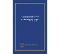 Carta di approvvigionamento idrico Geological Survey (n.1957)