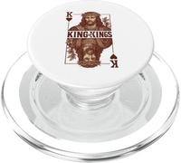 Carta di Gesù Re dei Re - Re di Cuori PopSockets PopGrip per MagSafe