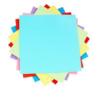 Carta Di Origami Variopinta Di Carta Piegante Di 100pcs Per Il Progetto DIY Del