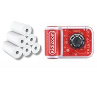 Carta di ricambio per stampa istantanea compatibile per fotocamere istantanee VTech KidiZoom PrintCam, 57 x 25 mm, senza BPA, 20 rotoli