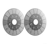 Carta di riferimento per macinare il caffè in acciaio inox, confezione da 2 pezzi, per espresso, turco e freddo, utensile portatile, resistente alla ruggine e da leggere, per baristi e caffè domestici