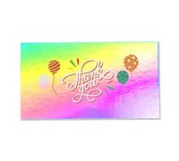 Carta di ringraziamento Apprezzamento Piccola impresa Commodity Packaging Inserti per i vostri clienti Clienti 50PCS Biglietti di ringraziamento Apprezzamento Piccoli biglietti da visita per il