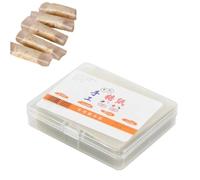 Carta di riso commestibile, 500 pezzi Involucro commestibile di caramelle di riso Involucro trasparente di zucchero al cioccolato e torrone per imballaggi alimentari