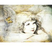 Carta di riso Vintage per Angeli, 29 x 40cm (1pc) - per decoupage di poster per mobili da CRAFT KREATIVELY