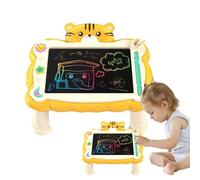 Carta di scarabocchi magnetici, pavimentazione di disegno per i | Tavola da disegno educativa con stand - Strumento di apprendimento riutilizzabile, scrittura di tablet per la pratica della scrittura