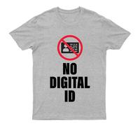 Carta d'identità No Symbol Privacy Concepts T-shirt uomo donna maglietta...