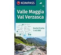 Carta escursionistica Kom 110. Valle Maggia, Val Verzasca - AA.VV.