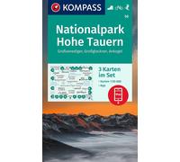 Carta escursionistica Kom 50. Nationalpark Hohe Tauern, Großvenediger, Großglock