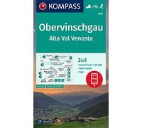 Carta escursionistica n. 041. Alta Val Venosta. Ediz. multilingue: 3in1 Wanderkarte mit Aktiv Guide inklusive Karte zur offline Verwendung in der KOMPASS-App. Fahrradfahren. Skitouren.