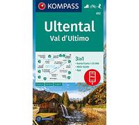 Carta escursionistica n. 052. Val d'Ultimo. Ediz. multilingue: 3in1 Wanderkarte mit Aktiv Guide inklusive Karte zur offline Verwendung in der KOMPASS-App. Fahrradfahren. Skitouren.