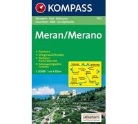 Carta escursionistica n. 053. Merano 1:25.000