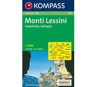 Carta escursionistica n. 100. Trentino, Veneto. Monti Lessini, Gruppo della Carega, Recoaro Terme 1:50000: Wandelkaart 1:50 000